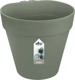 Intratuin Elho muur bloempot Loft Urban groen D 15 H 13,5 cm aanbieding
