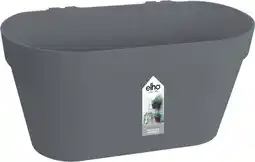 Intratuin Elho muur bloempot Loft Urban antraciet 28 x 15 x 13,2 cm aanbieding