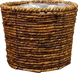 Intratuin TS plantenmand Bob bruin D 22 H 18 cm aanbieding