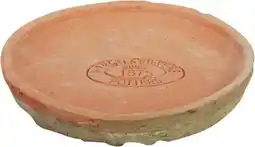 Intratuin Esschert Design plantenschotel Derik terracotta D 10 H 3,2 cm aanbieding