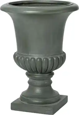 Intratuin Intratuin bloempot Tilda glad grijs D 45 H 60,5 cm aanbieding