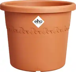 Intratuin Elho bloempot Algarve terracotta D 29 H 34,5 cm aanbieding