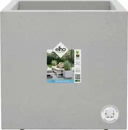 Intratuin Elho plantenbak Vivo Next grijs 39 x 40 x 37,9 cm aanbieding
