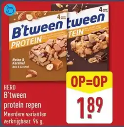 ALDI HERO B'tween protein repen aanbieding