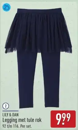 ALDI LILY & DAN Legging met tule rok aanbieding
