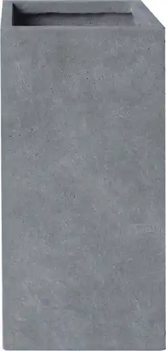 Intratuin Intratuin bak kubus hoog 40 x 40 x 80 cm lichtgrijs aanbieding