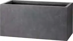 Intratuin Intratuin bloembak 59 x 30 x 30 cm antraciet aanbieding