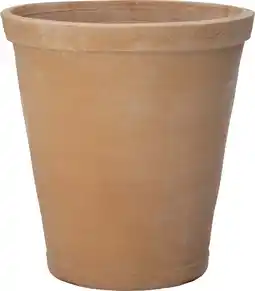Intratuin Intratuin bloempot op poten Wave terracotta D 52 H 50 cm aanbieding