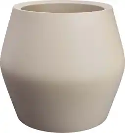 Intratuin Elho bloempot June Split beige D 46 H 42 cm aanbieding