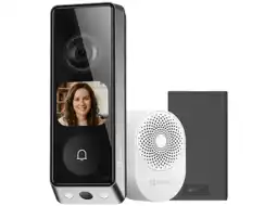 MediaMarkt Ezviz Ep8 Dual Camera – Ai Slimme Deurbel Zwart aanbieding