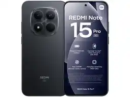 MediaMarkt XIAOMI Redmi Note 15 Pro 5G 8GB/256GB BLK - 256 GB Zwart aanbieding