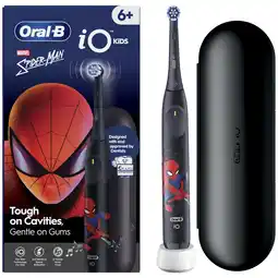 MediaMarkt Oral-b Tandenborstel Io Junior 6+ Spiderman Elektrische Tandenborstel Zwart aanbieding