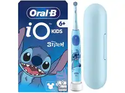 MediaMarkt Oral-b Tandenborstel Io Junior 6+ Stitch Elektrische Tandenborstel Blauw aanbieding