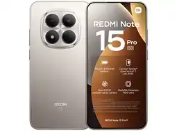 MediaMarkt XIAOMI Redmi Note 15 Pro 5G 8GB/256GB SLV - 256 GB Zilver aanbieding