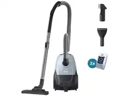 MediaMarkt Philips 2000-serie Xd1142/10 Stofzuiger Met Zak Lichtblauw aanbieding