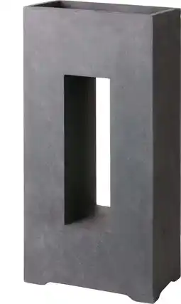 Intratuin Intratuin bak kubus venster 45 x 27 x 96 cm antraciet aanbieding