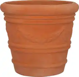 Intratuin Intratuin bloempot Zara terracotta D 50 H 45 cm aanbieding