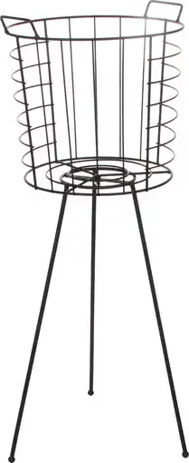 Intratuin Mica Decorations plantenstandaard Midar zwart D 31 H 77 cm aanbieding