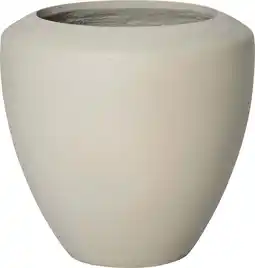 Intratuin Intratuin bloempot Ibiza lichtgrijs D 56 H 54 cm aanbieding