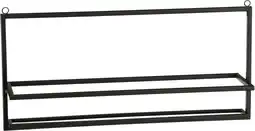 Intratuin Mica Decorations wandrek Maureen zwart 54 x 13 x 25 cm aanbieding