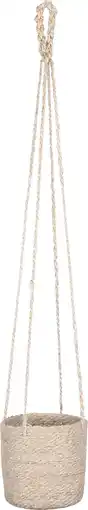 Intratuin Mica Decorations hangpot Atlantic crème D 16 H 16 cm aanbieding