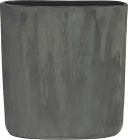 Intratuin HS plantenbak Avion antraciet 37 x 14 x 38 cm aanbieding