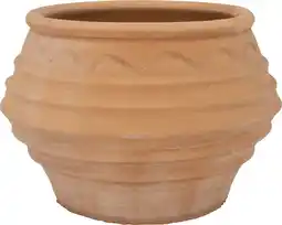 Intratuin Intratuin bloempot Hellas terracotta D 50 H 40 cm aanbieding