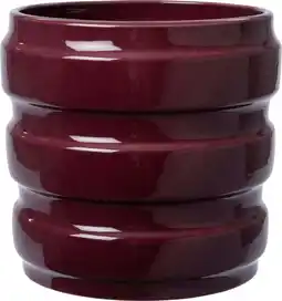 Intratuin Intratuin bloempot Flow paars D 8 H 8 cm aanbieding