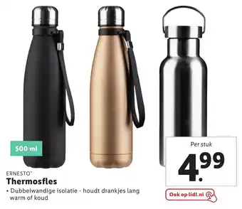 Lidl Thermosfles 500ml aanbieding