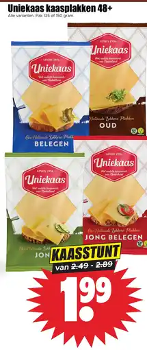 Dirk Uniekaas kaasplakken 48+ aanbieding