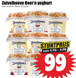 Dirk Zuivelhoeve Boer'n yoghurt aanbieding