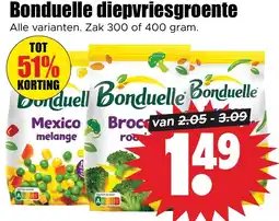 Dirk Bonduelle diepvriesgroente aanbieding