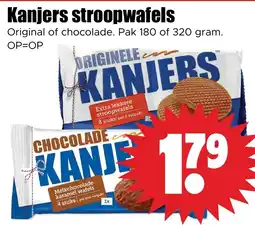 Dirk Kanjers stroopwafels aanbieding