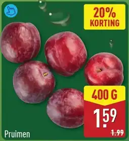 ALDI Pruimen aanbieding