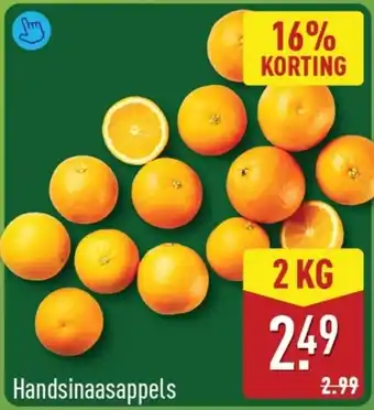 ALDI Handsinaasappels aanbieding