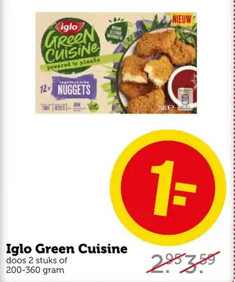 Coop Iglo Green Cuisine 200-360g aanbieding