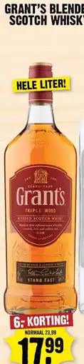 Dirk Grant's blended scotch whisky aanbieding