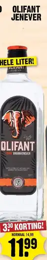 Dirk Olifant Jenever aanbieding