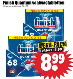 Dirk Finish Quantum vaatwastabletten aanbieding