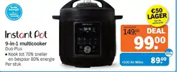 Albert Heijn Instant Pot 9 in 1 multicooker aanbieding