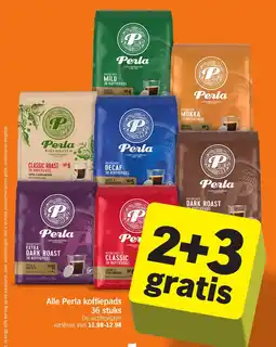 Albert Heijn Alle Perla koffiepads aanbieding