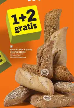 Albert Heijn Alle AH Liefde & Passie desem pistolets aanbieding