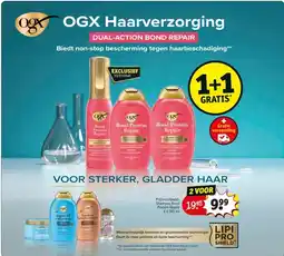 Kruidvat Ogx haarverzorging shampoo bond protein repair aanbieding