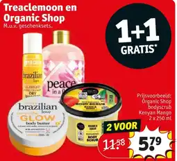 Kruidvat Treaclemoon en Organic Shop aanbieding