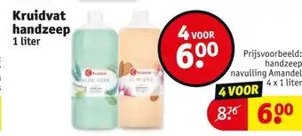Kruidvat Kruidvat handzeep aanbieding