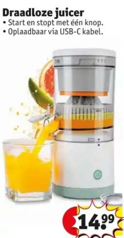 Kruidvat Draadloze juicer aanbieding