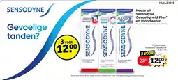 Kruidvat Keuze uit Sensodyne Gevoeligheid Plus en mondwater aanbieding