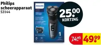 Kruidvat Philips scheerapparaat aanbieding