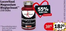 Kruidvat Lucovitaal Magnesium Bisglycinaat aanbieding