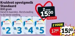 Kruidvat Kruidvat opvolgmelk Standaard aanbieding